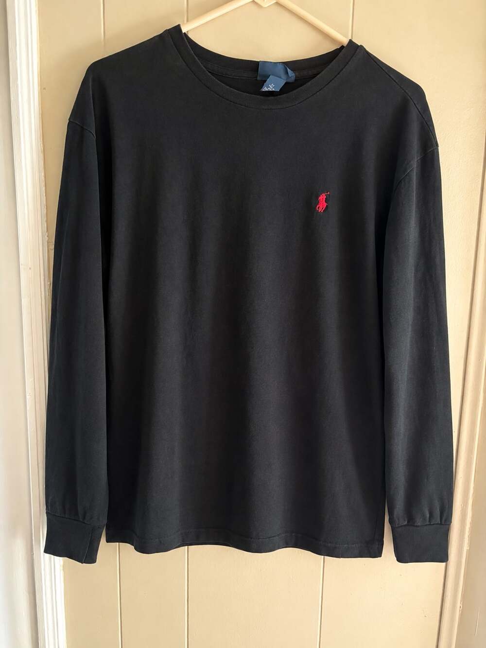 Polo Ralph Lauren Long Sleeve T-Shirt Size M Black